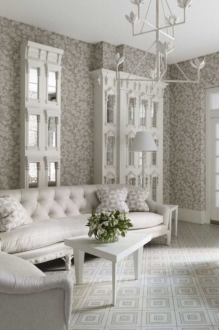 Modern Living Room Wallpaper